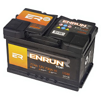 Аккумулятор ENRUN TOP (77 Ah) 730 A, 12 V Обратная, R+ LB3 EN770P