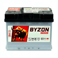 Аккумулятор BYZON (60 Ah) 600 A, 12 V Обратная, R+ L2 BYZ600S