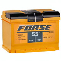 Аккумулятор FORSE (55 Ah) 550 A, 12 V Обратная, R+ L2 П240031