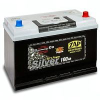 Аккумулятор ZAP SILVER (100 Ah) 600 A, 12 V Обратная, R+ ZAP-600 70