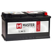 Аккумулятор MASTER BATTERIES (100 Ah) 800 A, 12 V Обратная, R+ L5 MB1000E