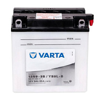 Аккумулятор для мотоцикла Varta Powersports (9 Ah) 85 A, 12 V Прямая, L+ 12N9-4B-1 509014