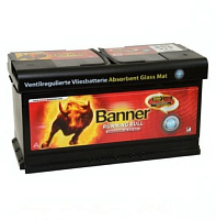 Автомобильный аккумулятор BANNER RUNNING BULL AGM 59501 95 R+