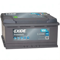 Аккумулятор Exide Premium EA1000 / 100Ah / 900А