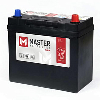 Аккумулятор MASTER BATTERIES (45 Ah) 330 A, 12 V Обратная, R+ B24 MB450J