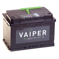 Аккумулятор VAIPER (75 Ah) 580 А, 12 V Обратная, R+ L3