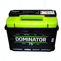 Аккумулятор DOMINATOR (75 Ah) 750 A, 12 V Обратная, R+ Dom75750