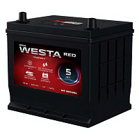 Аккумулятор WESTA JIS MF (70 Ah) 620 A, 12 V Прямая, L+ D26