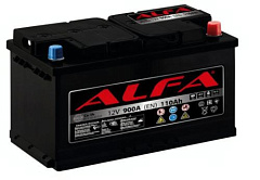 Аккумулятор ALFA Hybrid 110Ah 900A R+