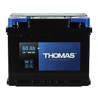 Аккумулятор THOMAS (60 Ah) 590 A, 12 V Обратная, R+ L2 00032935