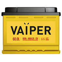 Аккумулятор VAIPER (60 Ah) 480 A, 12 V Обратная, R+ L2