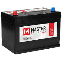Аккумулятор MASTER BATTERIES (90 Ah) 700 A, 12 V Прямая, L+ D31