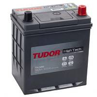 Аккумулятор TUDOR High Tech Japan (38 Ah) 300 A, 12 V Обратная, R+ B19