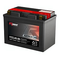 Аккумулятор RDrive YTZ14S-BS eXtremal Platinum AGM 11.8 Ah (150×87×110)