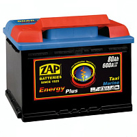 Аккумулятор ZAP ENERGY (80 Ah) 600 A, 12 V Обратная, R+ L3 958 07