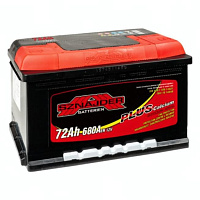 Аккумулятор SZNAJDER Plus (72 Ah) 680 A, 12 V Обратная, R+ LB3