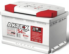 Автомобильный аккумулятор AKTEX 54Ah 470A R+
