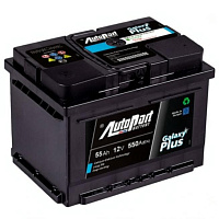 Аккумулятор AUTOPART GALAXY PLUS (55 Ah) 550 A, 12 V Обратная, R+ LB2