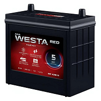Аккумулятор WESTA JIS MF (40 Ah) 340 A, 12 V Обратная, R+ B19