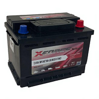 Аккумулятор XFORCE (60 Ah) 580 А, 12 V Обратная, R+ SMF-55427