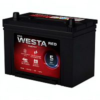 Аккумулятор WESTA JIS MF (90 Ah) 720 A, 12 V Обратная, R+ D31