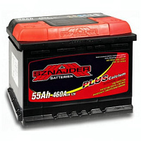 Аккумулятор SZNAJDER Plus (55 Ah) 460 A, 12 V Обратная, R+ L2