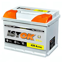 Аккумулятор ISTOK (55 Ah) 420 A, 12 V Обратная, R+ L2