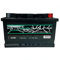 Аккумулятор GIGAWATT (72 Ah) 680 A, 12 V Обратная, R+ LB3