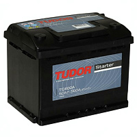 Аккумулятор TUDOR Starter (60 Ah) 500 A, 12 V Обратная, R+ L2