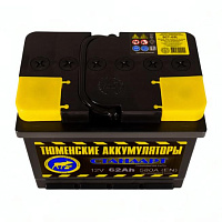 Аккумулятор Тюмень Стандарт (62 Ah) 580 А, 12 V Прямая, L+ L2