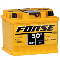 Аккумулятор FORSE (50 Ah) 480 A, 12 V Обратная, R+ LB1 550106050