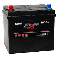 Аккумулятор MAFF Premium (60 Ah) 600 A, 12 V Прямая, L+ B24