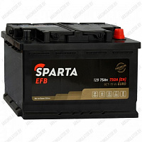 Аккумулятор SPARTA EFB / 75Ah / 750А